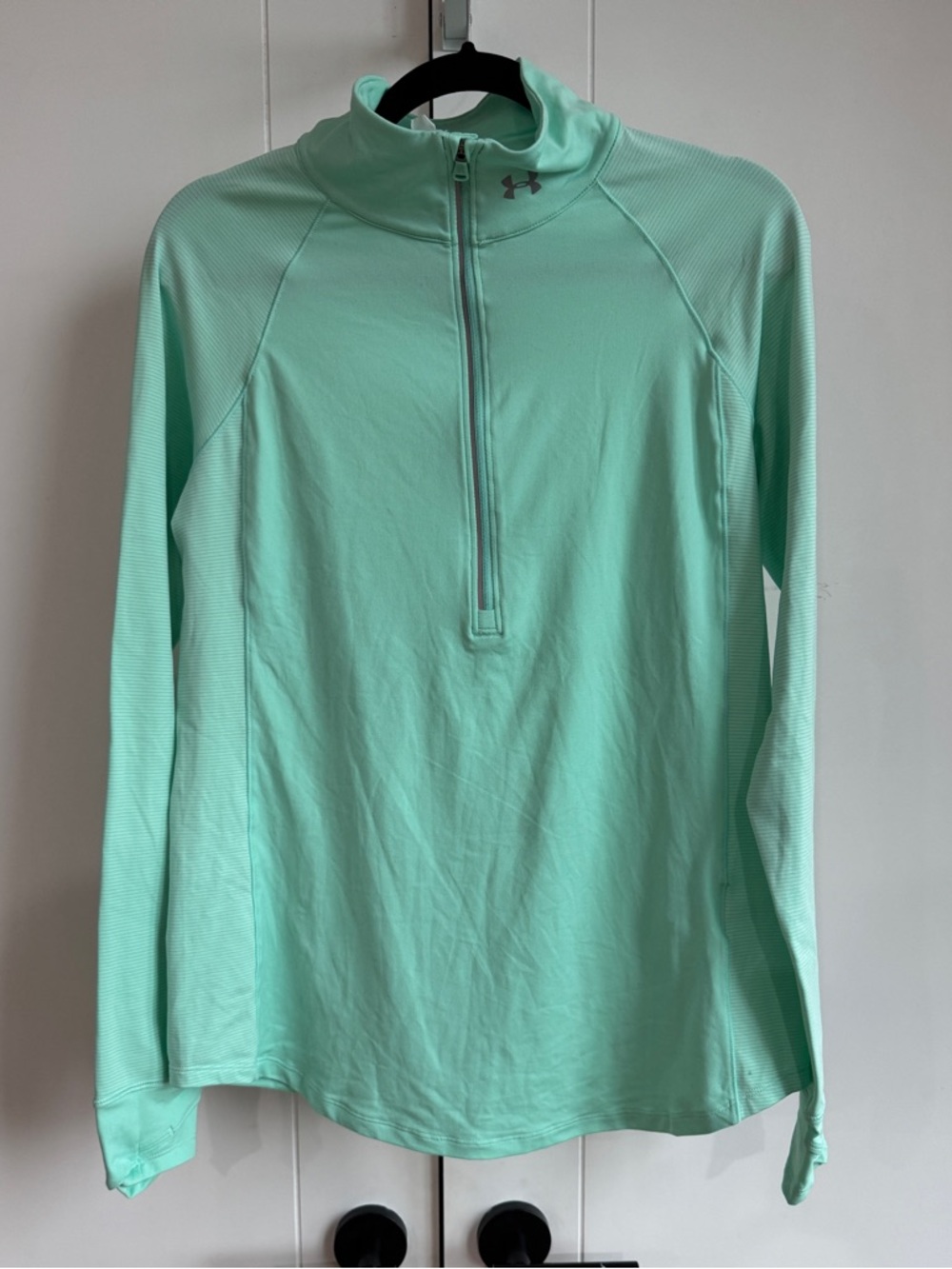 Under Armour Mint Green Quarter-Zip